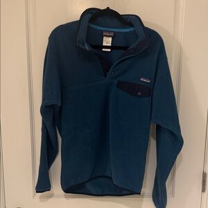 Patagonia Blue Fleece Pullover